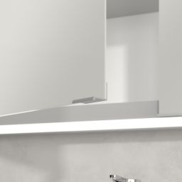 Villeroy & Boch My View+ szafka 140x16,8x75 cm z lustrem do zabudowy Volcano Black A48214VL