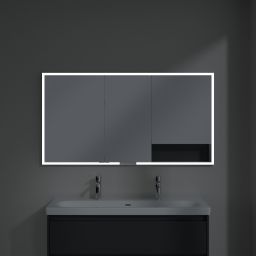 Villeroy & Boch My View+ szafka 140x16,8x75 cm z lustrem do zabudowy Graphite A48214VR