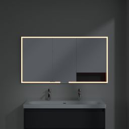 Villeroy & Boch My View+ szafka 140x16,8x75 cm z lustrem do zabudowy Graphite A48214VR