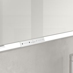 Villeroy & Boch My View+ szafka 160x16,8x75 cm z lustrem do zabudowy Soft Green A48216AF