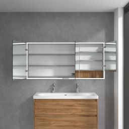 Villeroy & Boch My View+ szafka 160x16,8x75 cm z lustrem do zabudowy Oak Kansas A48216RH