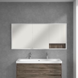 Villeroy & Boch My View+ szafka 160x16,8x75 cm z lustrem do zabudowy Stone Oak A48216RK
