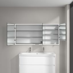 Villeroy & Boch My View+ szafka 160x16,8x75 cm z lustrem do zabudowy Brilliant White A48216VE