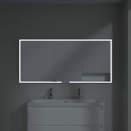 Villeroy & Boch My View+ szafka 160x16,8x75 cm z lustrem do zabudowy Brilliant White A48216VE