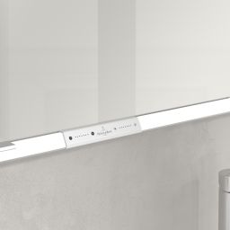 Villeroy & Boch My View+ szafka 160x16,8x75 cm z lustrem do zabudowy Pure White A48216VF