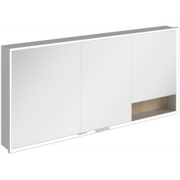 Villeroy & Boch My View+ szafka 160x16,8x75 cm z lustrem do zabudowy Nordic Oak A48216VJ