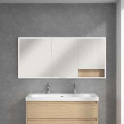 Villeroy & Boch My View+ szafka 160x16,8x75 cm z lustrem do zabudowy Nordic Oak A48216VJ