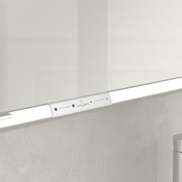 Villeroy & Boch My View+ szafka 160x16,8x75 cm z lustrem do zabudowy Volcano Black A48216VL