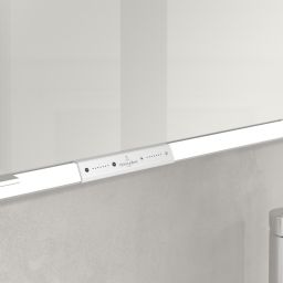 Villeroy & Boch My View+ szafka 160x16,8x75 cm z lustrem do zabudowy Graphite A48216VR