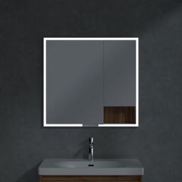 Villeroy & Boch My View+ szafka 80x16,8x75 cm z lustrem dąb kansas A48280RH