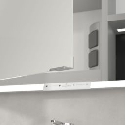 Villeroy & Boch My View+ szafka 80x16,8x75 cm z lustrem volcano black A48280VL