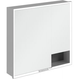 Villeroy & Boch My View+ szafka 80x16,8x75 cm z lustrem grafitowa A48280VR