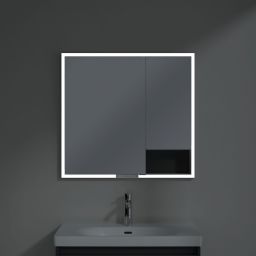 Villeroy & Boch My View+ szafka 80x16,8x75 cm z lustrem grafitowa A48280VR