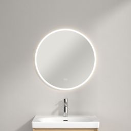 Villeroy & Boch More to See Lite+ lustro 65x65 cm okrągłe z oświetleniem A4846500
