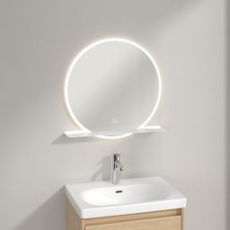 Villeroy & Boch More to See Lite+ lustro 65x65 cm okrągłe z oświetleniem A4846500