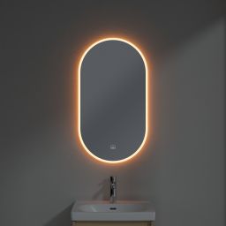 Villeroy & Boch More to See Lite+ lustro 50x90 cm owalne z oświetleniem A4855000