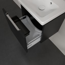 Villeroy & Boch Subway 2.0 szafka 44x35,2x42 cm podumywalkowa wisząca Volcano Black A68410VL