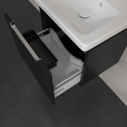 Villeroy & Boch Subway 2.0 szafka 48,5x38x42 cm podumywalkowa wisząca Volcano Black A68510VL