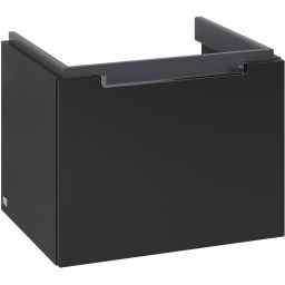 Villeroy & Boch Subway 2.0 szafka 53,7x42,3x42 cm podumywalkowa wisząca Volcano Black A68610VL