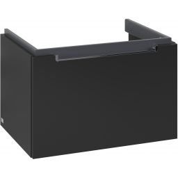 Villeroy & Boch Subway 2.0 szafka 63,7x45,4x42 cm podumywalkowa wisząca Volcano Black A68810VL