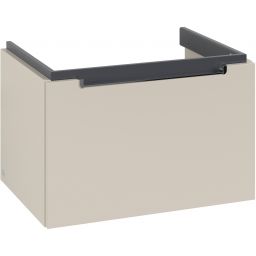 Villeroy & Boch Subway 2.0 szafka 63,7x45,4x42 cm podumywalkowa wisząca Cashmere Grey A68810VN