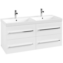 Villeroy & Boch Avento szafka 118x45,2x51,4 cm podumywalkowa wisząca Brilliant White A89300VE