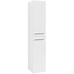 Villeroy & Boch Avento szafka 34,6x40,4x176 cm boczna wisząca Brilliant White A89400VE