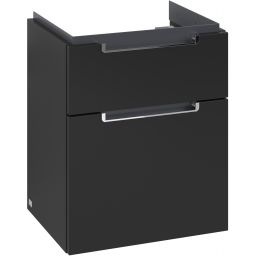 Villeroy & Boch Subway 2.0 szafka 48,5x38x59 cm podumywalkowa wisząca Volcano Black A90710VL