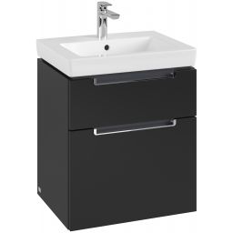 Villeroy & Boch Subway 2.0 szafka 53,7x42,3x59 cm podumywalkowa wisząca Volcano Black A90810VL