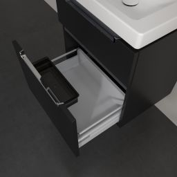 Villeroy & Boch Subway 2.0 szafka 53,7x42,3x59 cm podumywalkowa wisząca Volcano Black A90810VL