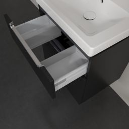 Villeroy & Boch Subway 2.0 szafka 53,7x42,3x59 cm podumywalkowa wisząca Volcano Black A90810VL