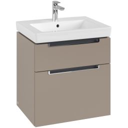 Villeroy & Boch Subway 2.0 szafka 58,7x45,4x59 cm podumywalkowa wisząca Taupe A90910VM