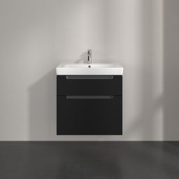 Villeroy & Boch Subway 2.0 szafka 63,7x45,4x59 cm podumywalkowa wisząca Volcano Black A91010VL