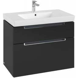 Villeroy & Boch Subway 2.0 szafka 78,7x44,9x59 cm podumywalkowa wisząca Volcano Black A91410VL