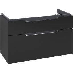 Villeroy & Boch Subway 2.0 szafka 98,7x44,9x59 cm podumywalkowa wisząca Volcano Black A91510VL