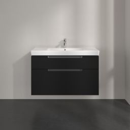 Villeroy & Boch Subway 2.0 szafka 98,7x44,9x59 cm podumywalkowa wisząca Volcano Black A91510VL