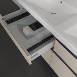 Villeroy & Boch Subway 2.0 szafka 128,7x44,9x59 cm podumywalkowa wisząca Cashmere Grey A91710VN