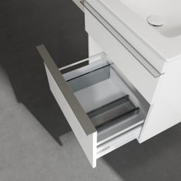 Villeroy & Boch Venticello szafka 55,3 cm podumywalkowa wisząca glossy white A92301DH