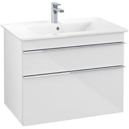 Villeroy & Boch Venticello szafka 75 cm podumywalkowa wisząca Glossy White A92501DH