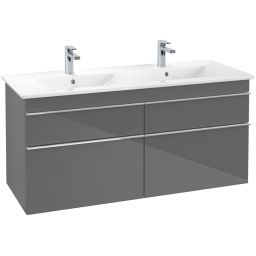 Villeroy & Boch Venticello szafka 125,3 cm podumywalkowa wisząca Glossy Grey A93001FP