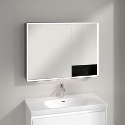 Villeroy & Boch My View+ szafka 80x16,8x75 cm z lustrem aluminium B4818000