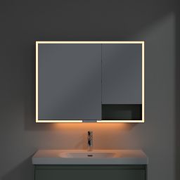 Villeroy & Boch My View+ szafka 100x16,8x75 cm z lustrem Soft Green B48110AF