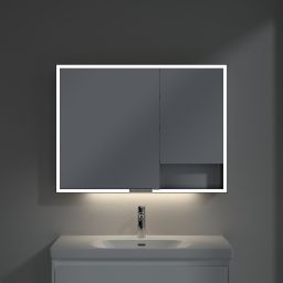 Villeroy & Boch My View+ szafka 100x16,8x75 cm z lustrem Pure White B48110VF