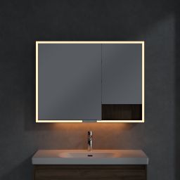 Villeroy & Boch My View+ szafka 100x16,8x75 cm z lustrem Arizona Oak B48110VH