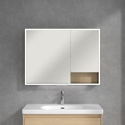 Villeroy & Boch My View+ szafka 100x16,8x75 cm z lustrem Nordic Oak B48110VJ