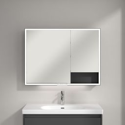 Villeroy & Boch My View+ szafka 100x16,8x75 cm z lustrem Graphite B48110VR