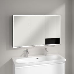 Villeroy & Boch My View+ szafka 120x16,8x75 cm z lustrem aluminium B4811200