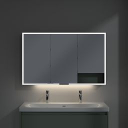 Villeroy & Boch My View+ szafka 120x16,8x75 cm z lustrem Soft Green B48112AF