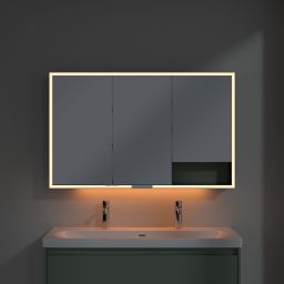 Villeroy & Boch My View+ szafka 120x16,8x75 cm z lustrem Soft Green B48112AF