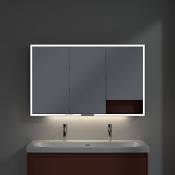 Villeroy & Boch My View+ szafka 120x16,8x75 cm z lustrem Wine Red B48112AH